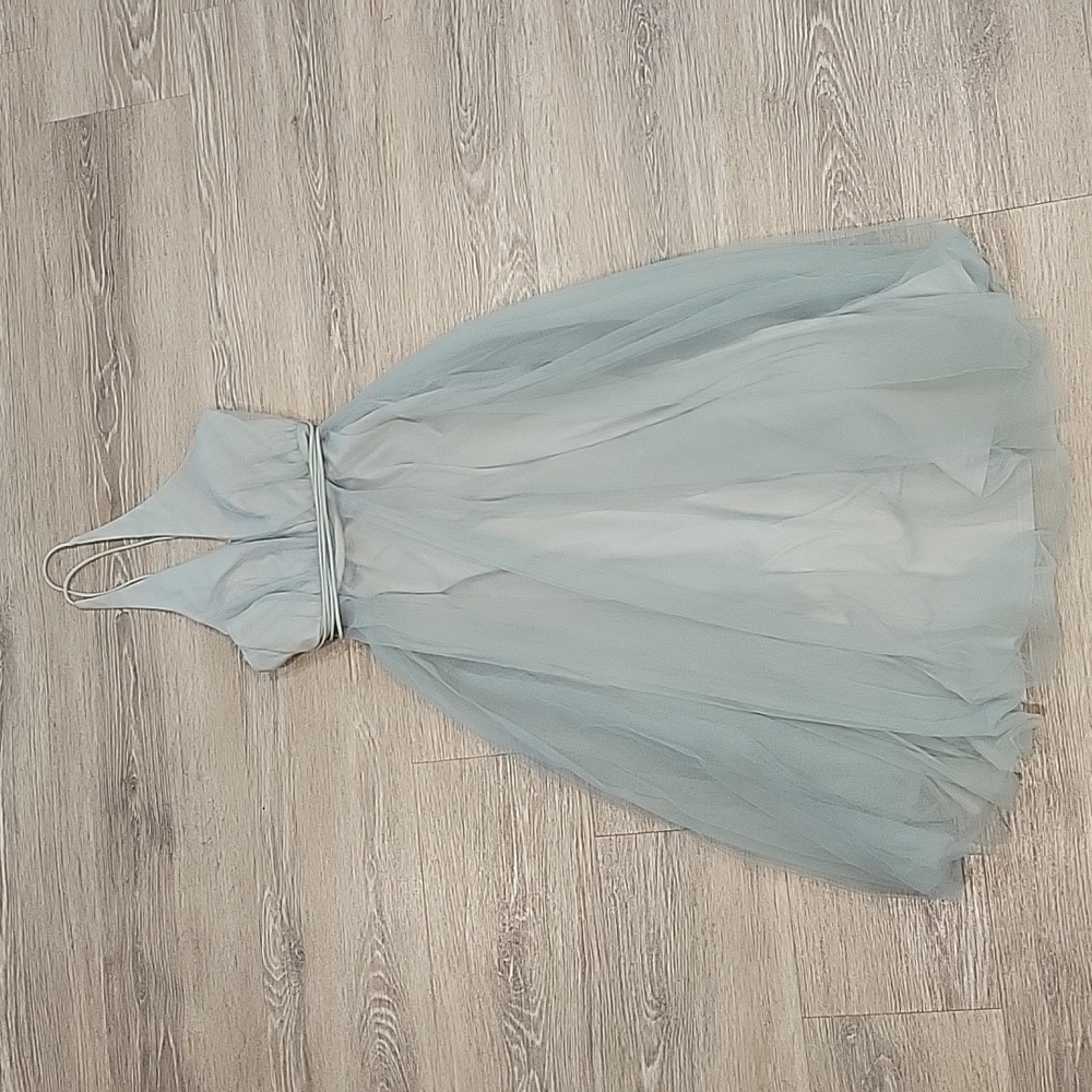 Hello Molly Dusty Blue Midi Dress